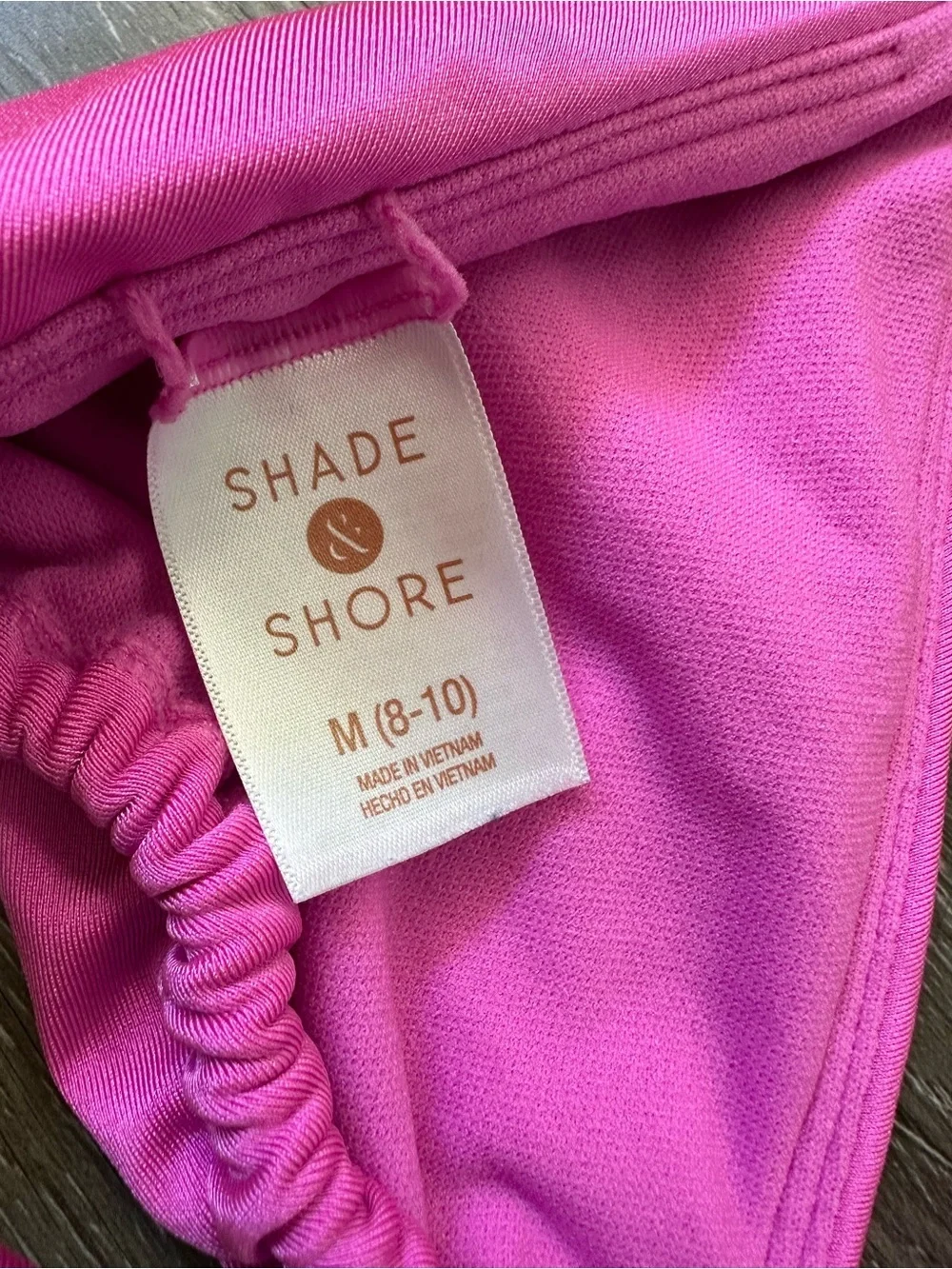 Shade & Shore Hot Pink Swim Bottom